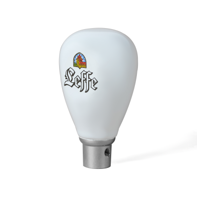 Рукоятка для крана Leffe шар., керамич., белая 9,5 см. в Казани
